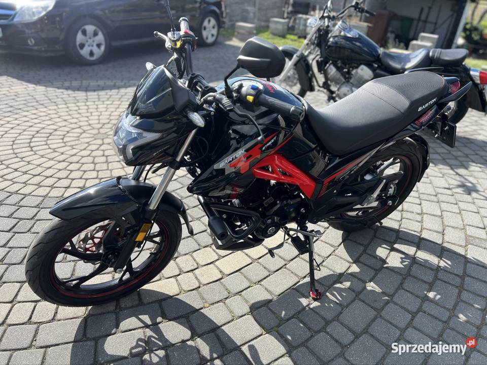 Motocykl Barton StreetR 125 Stan zarejestrowany w Polsce śląskie