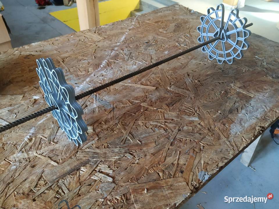 Dystanse do zbrojenia gwiazdka 60mm pręt 820mm Poznań sprzedam