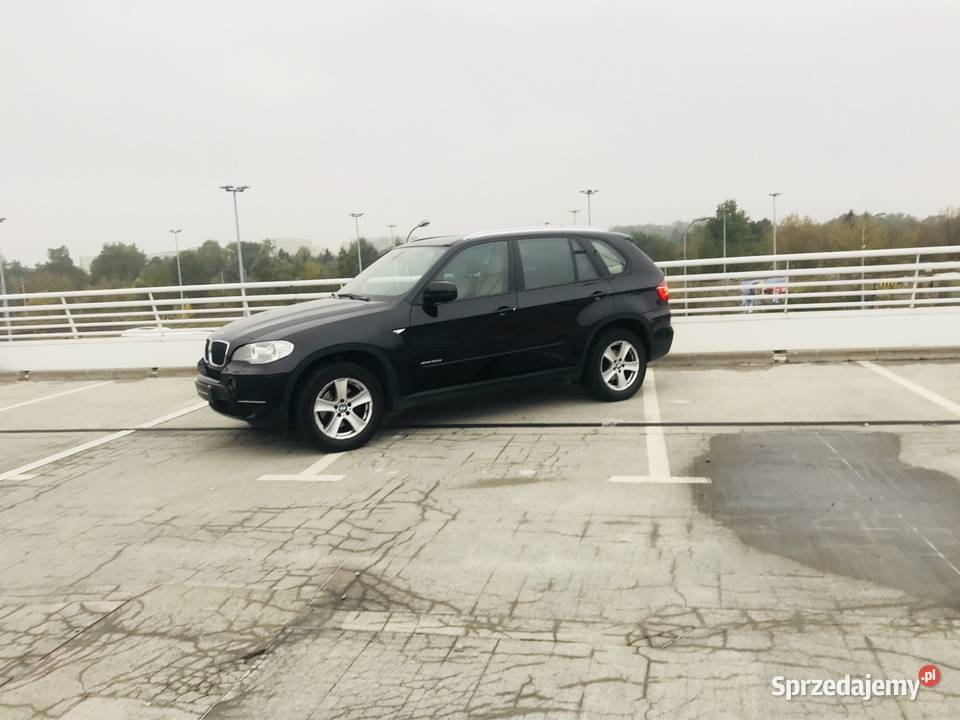BMW X5 30 D 201213 czarny salon Polska niski automatyczna Warszawa sprzedam