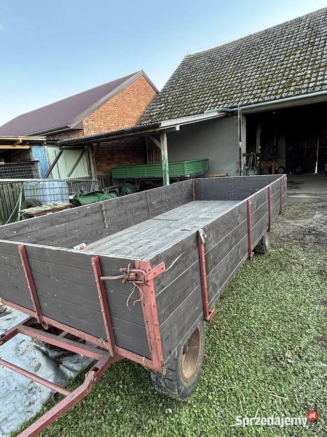 Przyczepa drewniana nieuszkodzony Dalachów