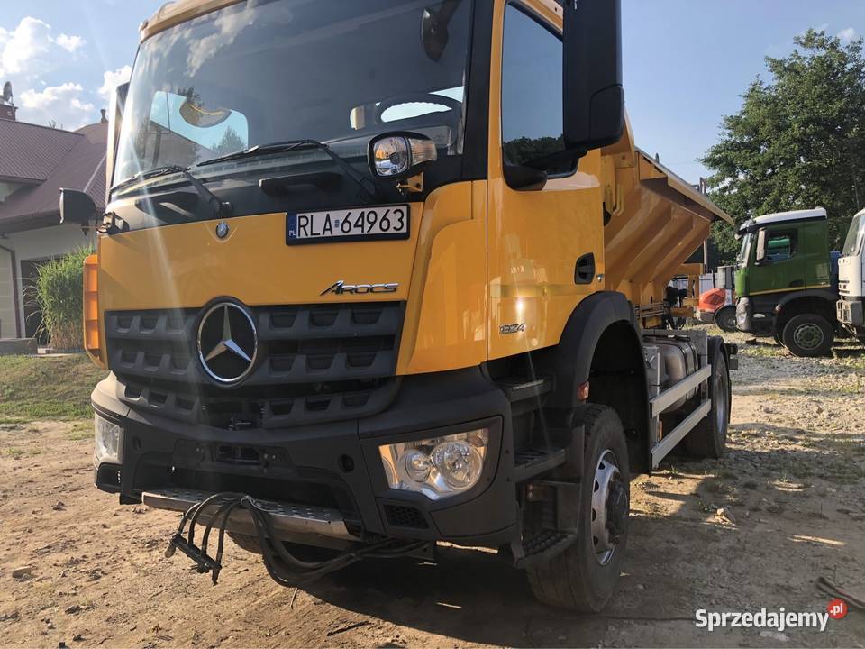 Piaskarka mercedes arocs 4x4 80000kg Rzeszów sprzedam
