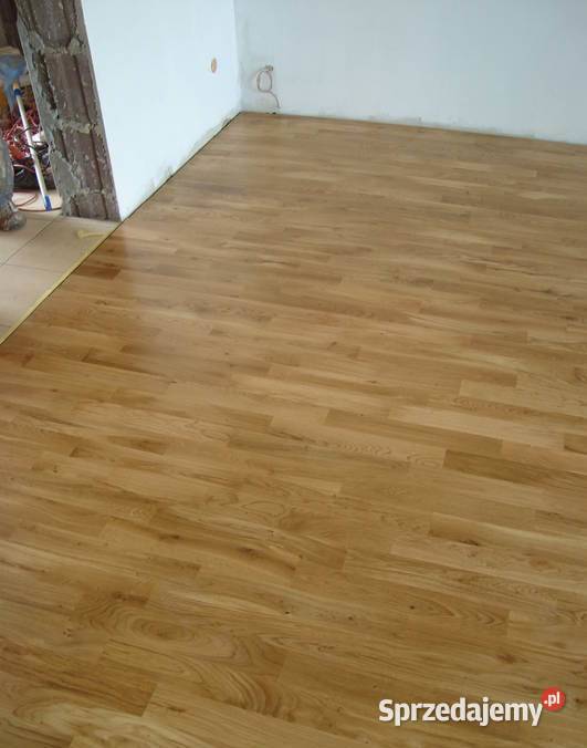 PARKIET Dębowy Rustikal Dąb 9x70x490 Lakier na