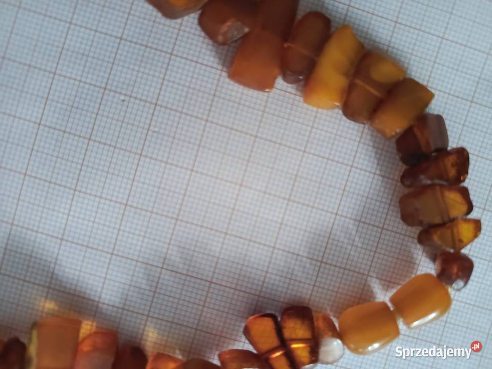 Naszyjnik Bursztyn Vintage Białystok