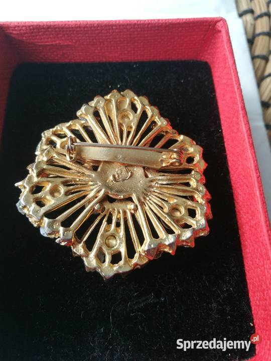 Kolorowa broszka jabloneks Pozostałe Choszczno