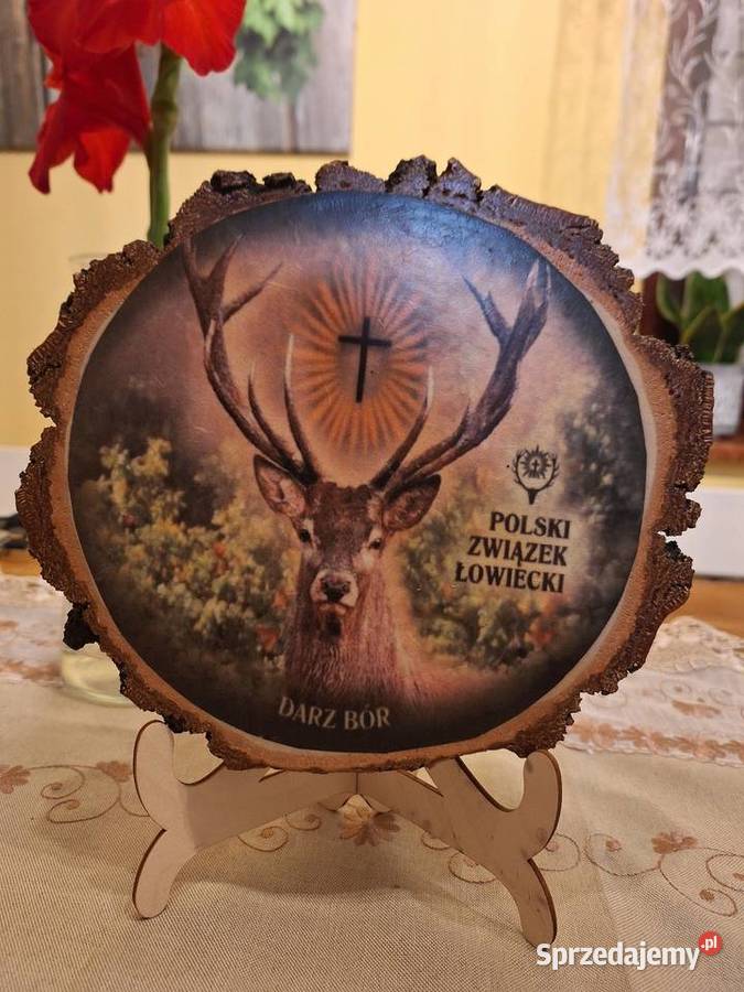 Obrazek na plastrze brzozyDarz Bór Dekoracje i ozdoby podkarpackie