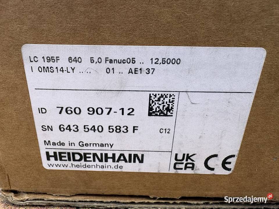 Heidenhain 760 90712 Linear Encoder Warszawa