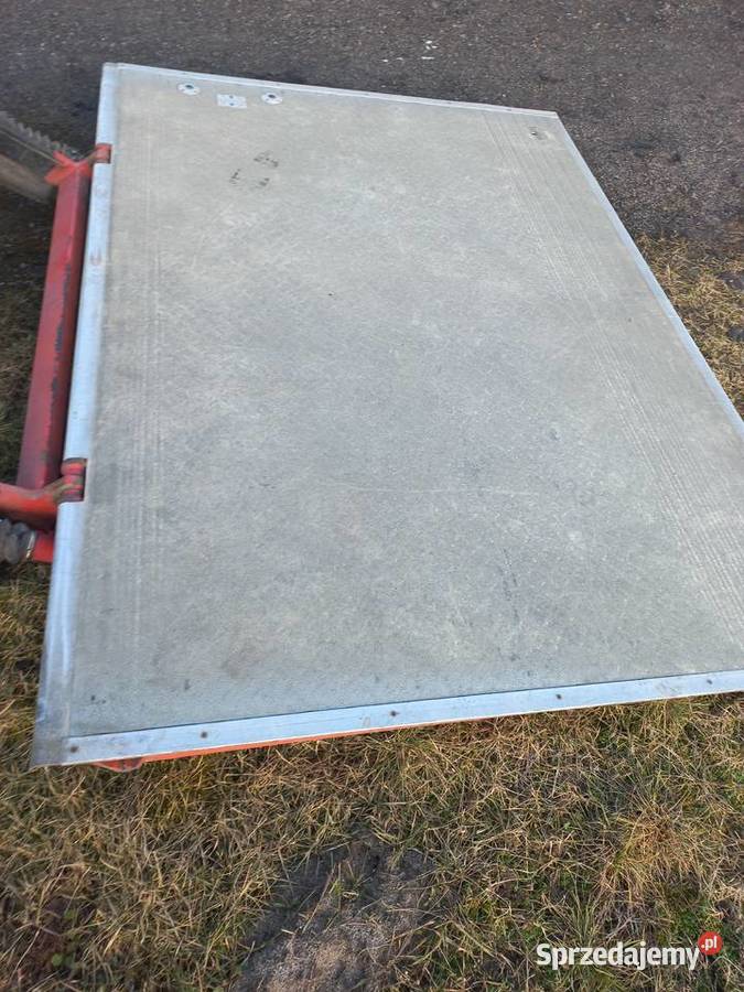 Podest aluminiowy winda załadowcza Mbb Palfinger wielkopolskie Przykona