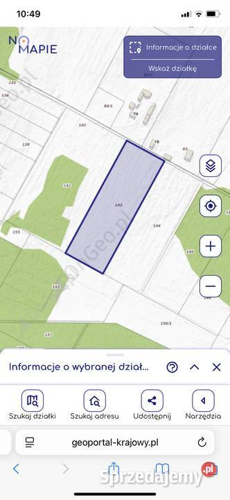 Dzialka rolna z warunkami zabudowy Sprzedaż Grunty i działki Zabłudów-Kolonia