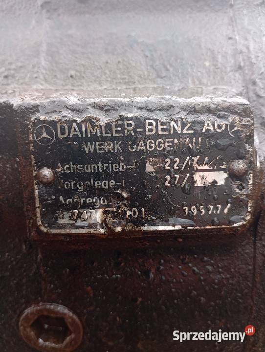 Unimog 406416 tylny most części dolnośląskie sprzedam