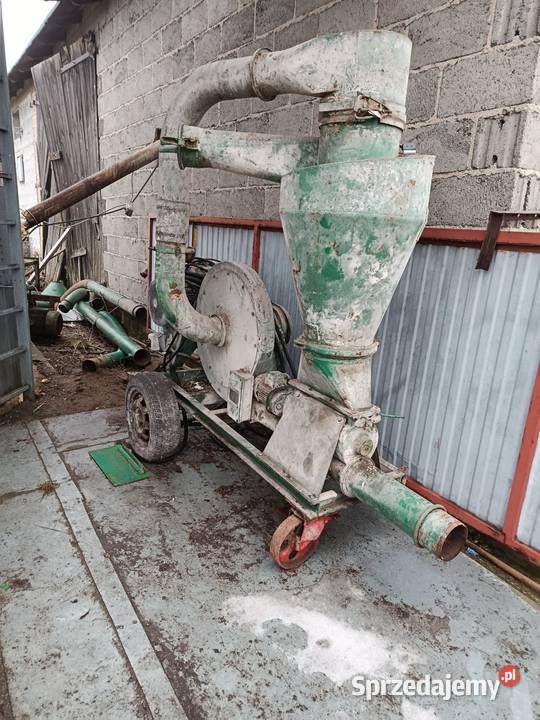 Dmuchawa ssąco tłocząca do ziarna zboża