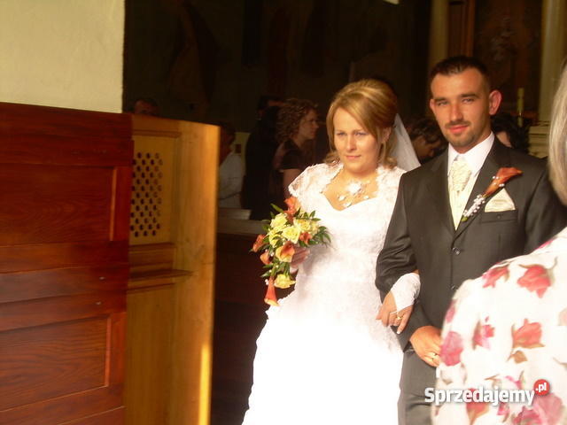 suknie slubna ciazowa Rozmiar 40(L) Strzelce Wielkie