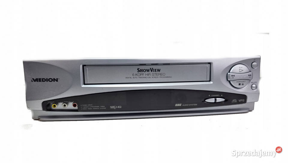 Medion Video i DVD 6 głowic MD 9023 b MD9023b