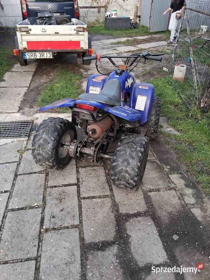 Sprzedam quada 100cc 2t 100km śląskie Rybnik