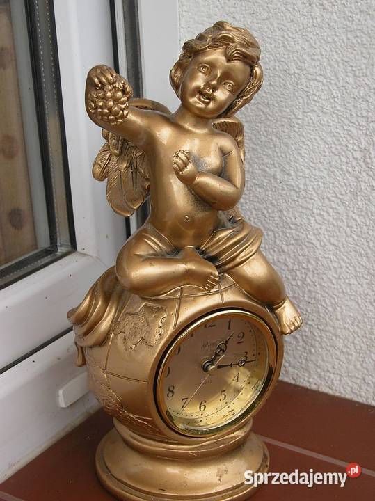 figurka anioł z zegarem adler Wyposażenie wnętrz Gorzów Wielkopolski