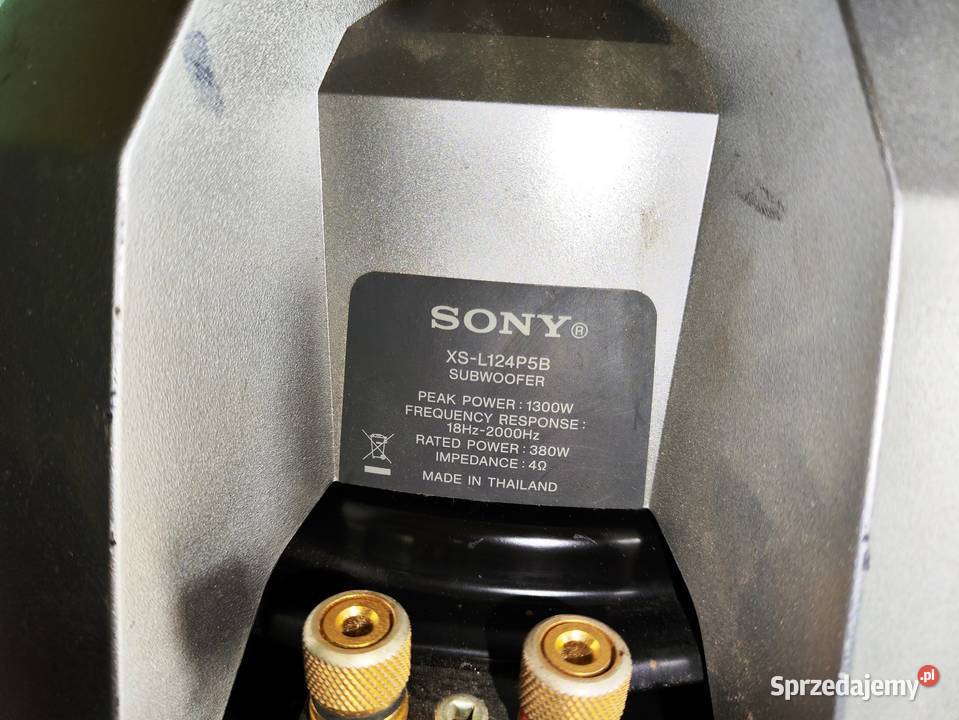 Skrzynia basowa bassowa tuba Sony XSL124P5B skrzynie basowe i tuby Niegowonice