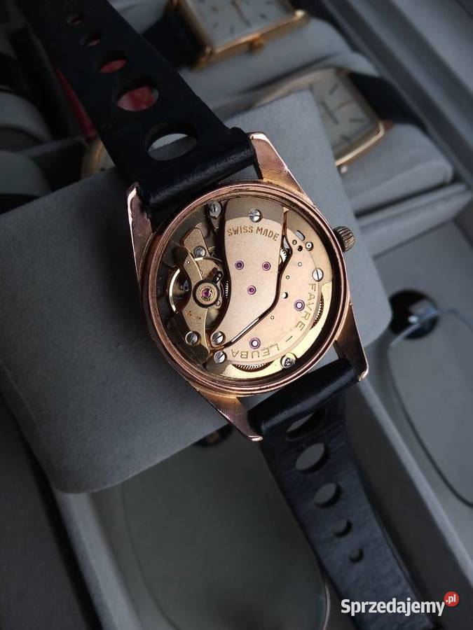 zegarek szwajcarski z epoki lat 1960 Lublin