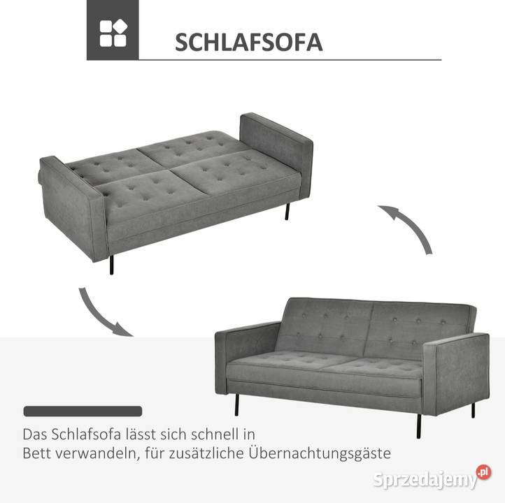 3osobowa sofa rozkładana z funkcją spania Łóżko sprzedam