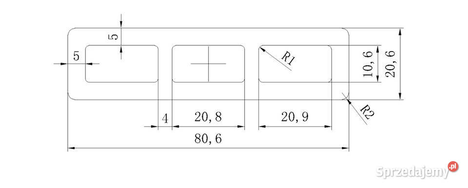 SZTACHETA KOMPOZYTOWA KOMOROWA SEQO AA80H20 Ostrzeszów