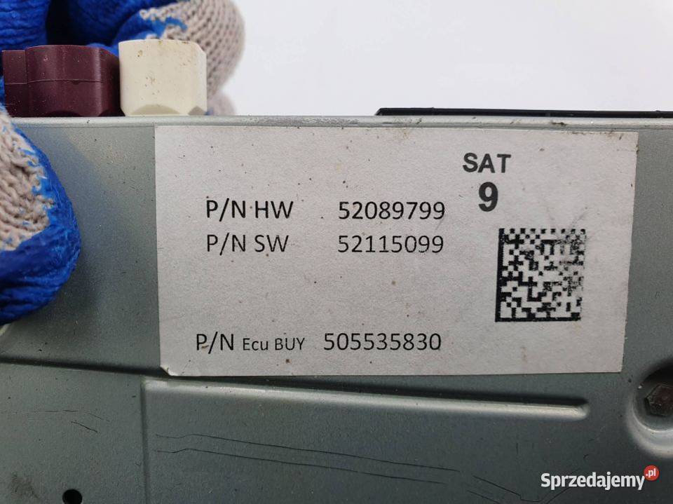 RADIO ALFA ROMEO STELVIO QUADRIFOGLIO 505535830 Lipno