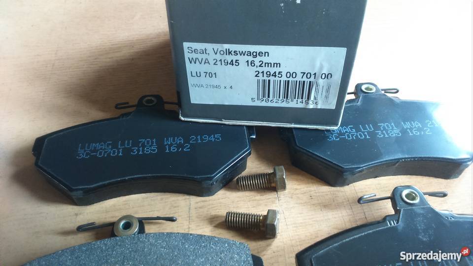 Klocki hamulcowe SEAT WV osobowe Ciechanów