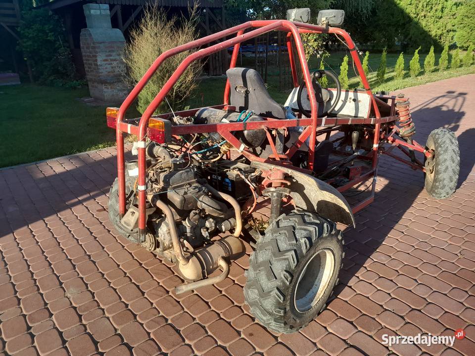 Buggy z silnikiem malucha w roweru Pszczela Wola