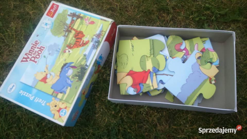 Puzle Kubuś Puchatek Trefl Gigant 36 Możliwa Puzzle Tuszkowo