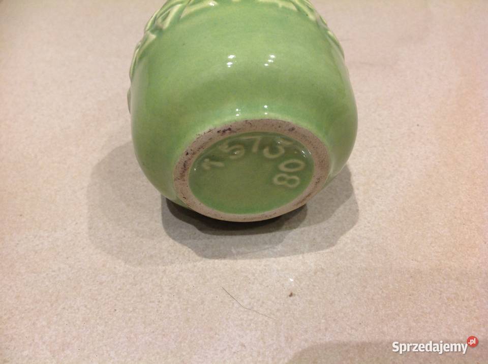 Stary Wazonik Ceramiczny Sygnatura Nowa Sól