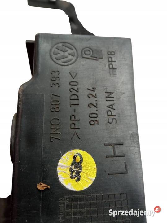 ŚLIZG ZDERZAKA TYŁ KOMPLET 7N0807393 Volkswagen Rok produkcji 2010