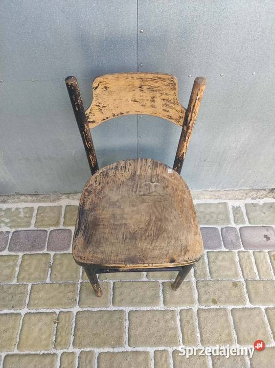Stare krzesło gięte VINTAGE PRL RETRO RENOWACJA Podkałek sprzedam