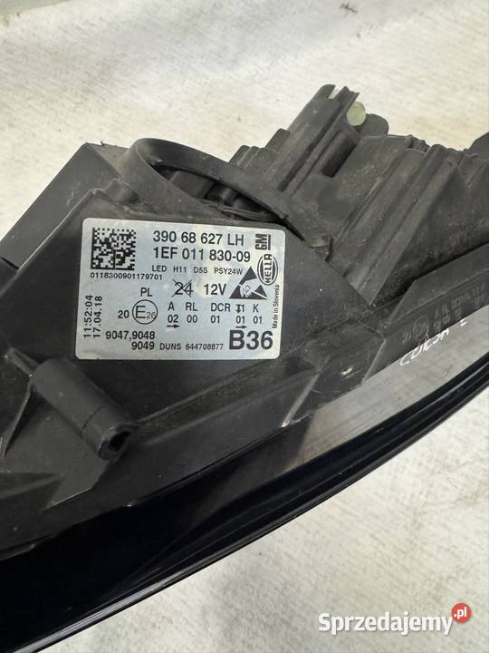 Lampa lewy przód Bixenon Opel Corsa E Jasienica