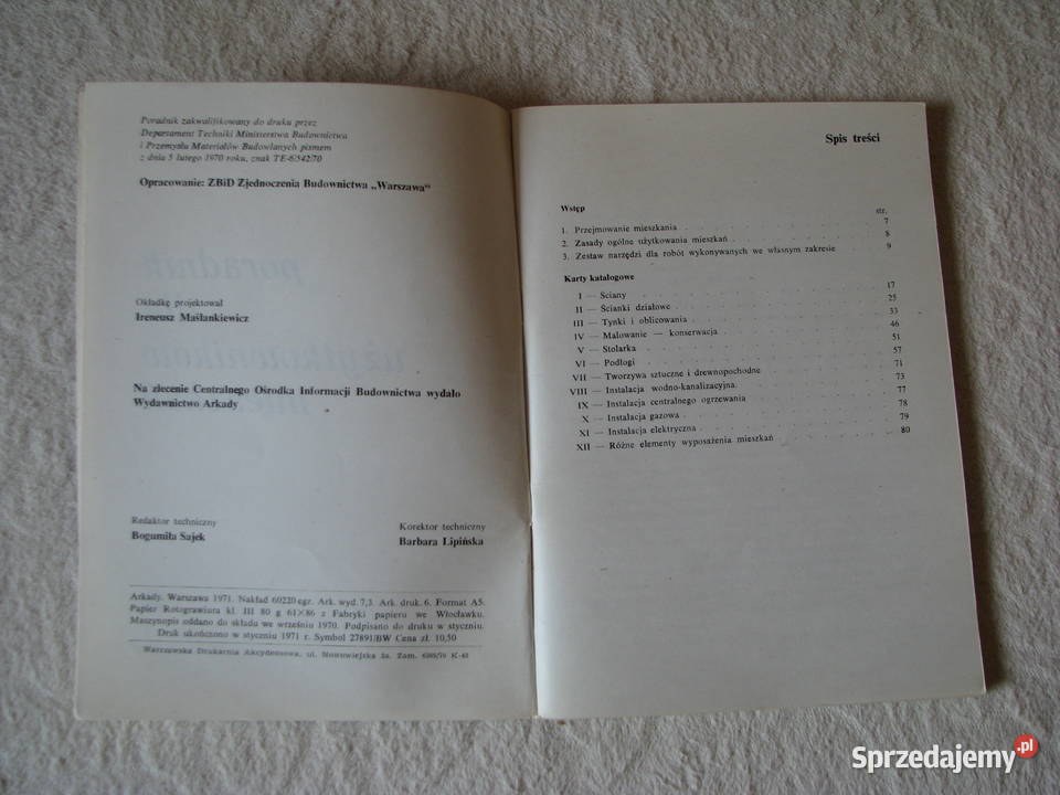 Poradnik użytkowników mieszkań B Sajek B Kultura i Rozrywka Brzegi