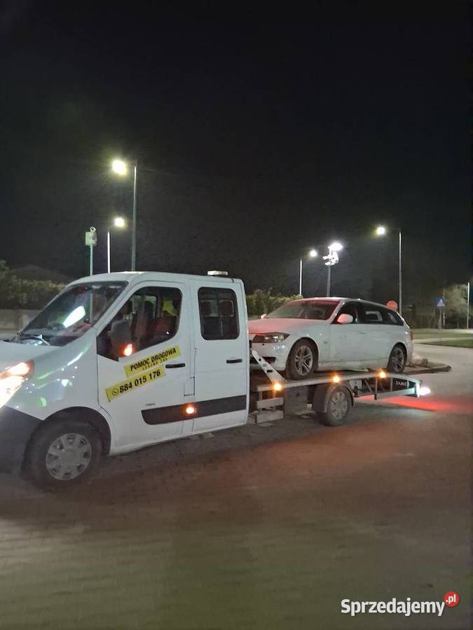 Pomoc drogowa LgińAutolaweta 6 pasażerów Laweta