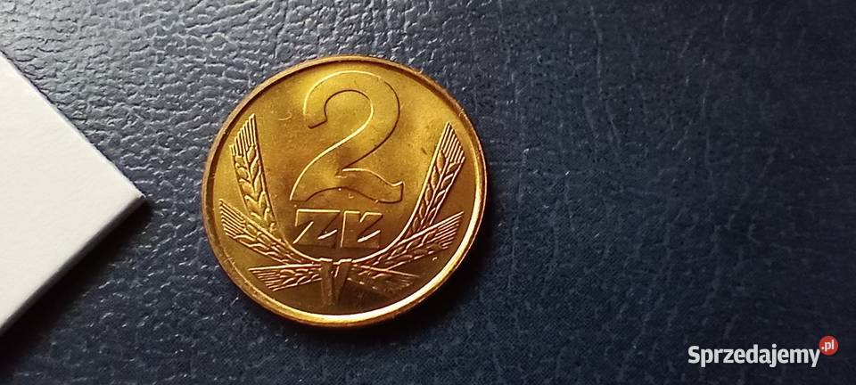 Stare monety 2 złote 1986 PRL Polska cudo Lesko