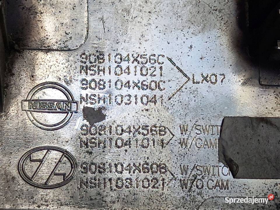 NISSAN PATHFINDER III R51 10r blenda klapy tył Kielce