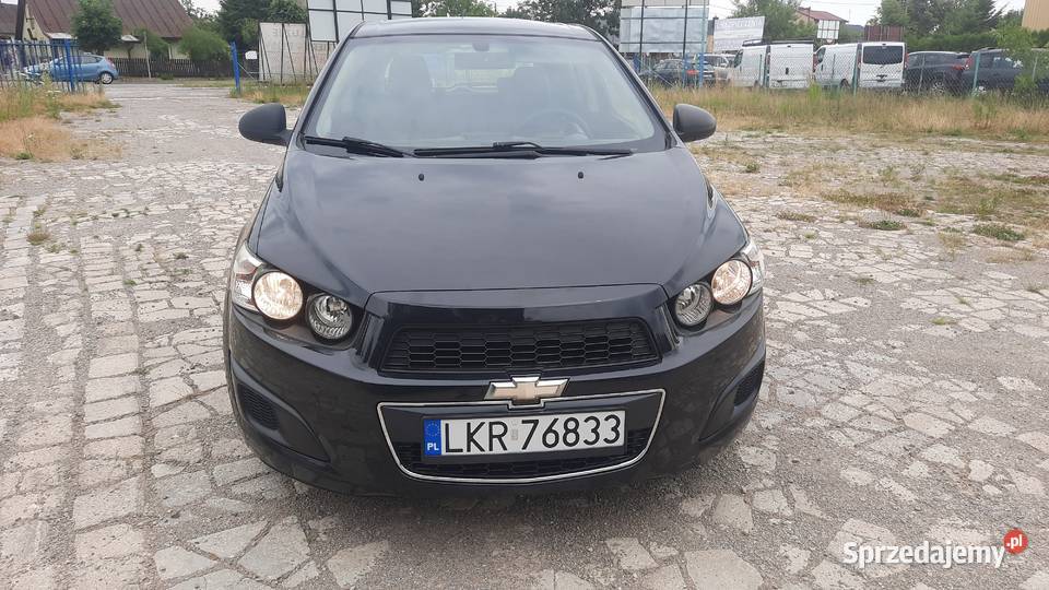 Chevrolet Aveo 12 16V BGaz 86 2013 r Klima nieuszkodzony