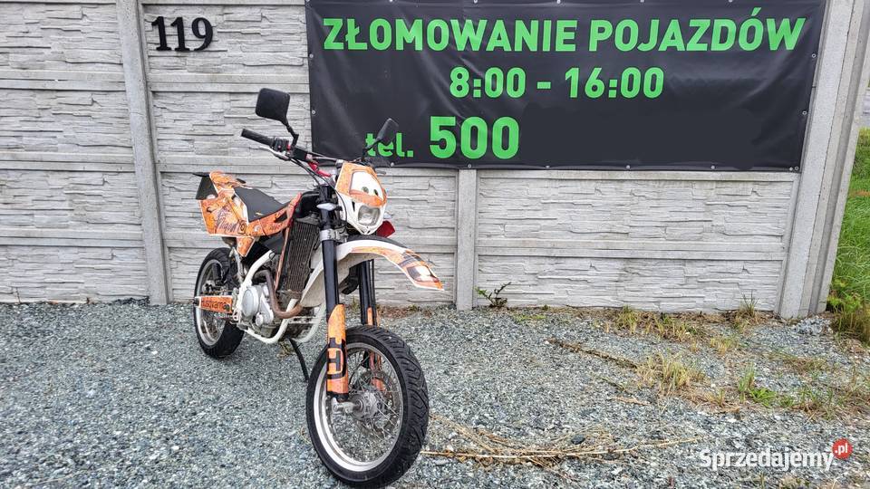 Husqvarna sm 125 te wr wre A1B 45500km Turek
