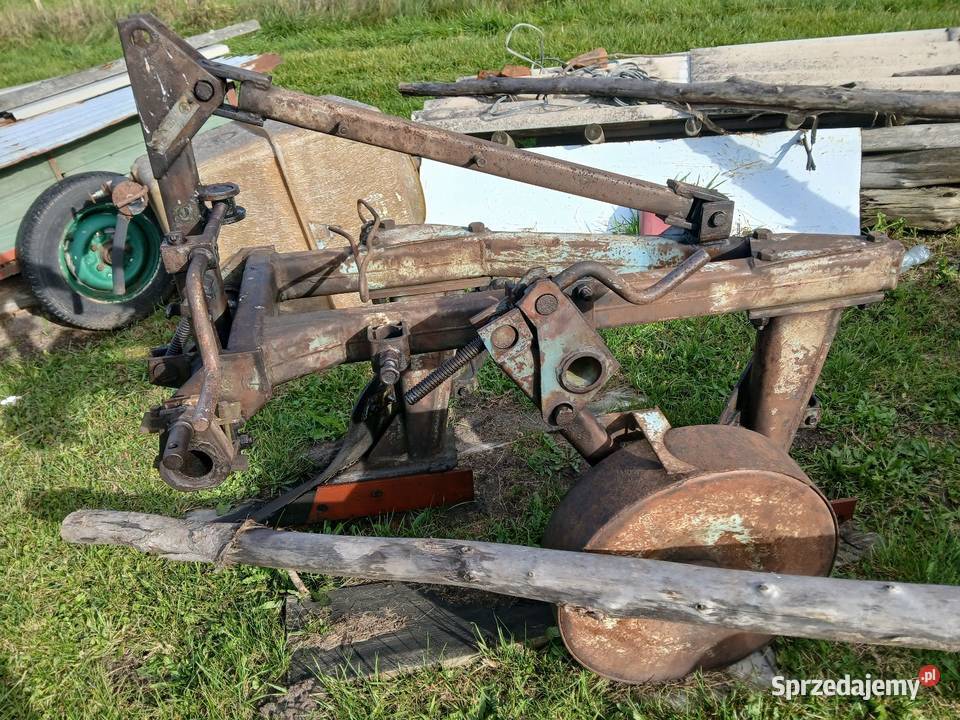 Pług dwuskibowy Grudziądz Widełka