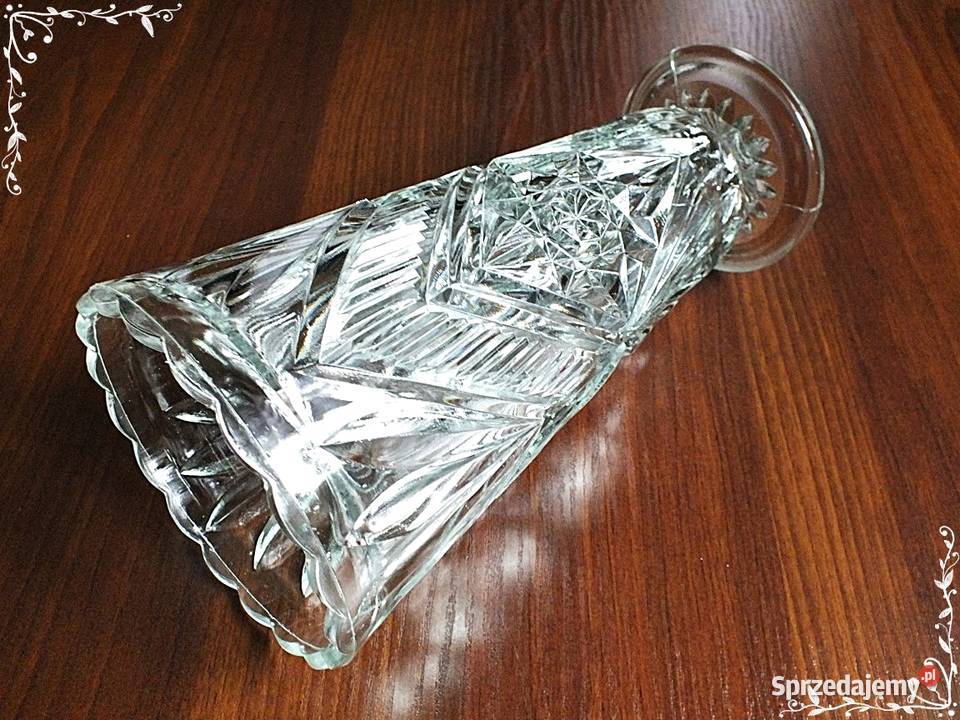 Stary wazon szklany z lat 60tych PRL Szklo Żary