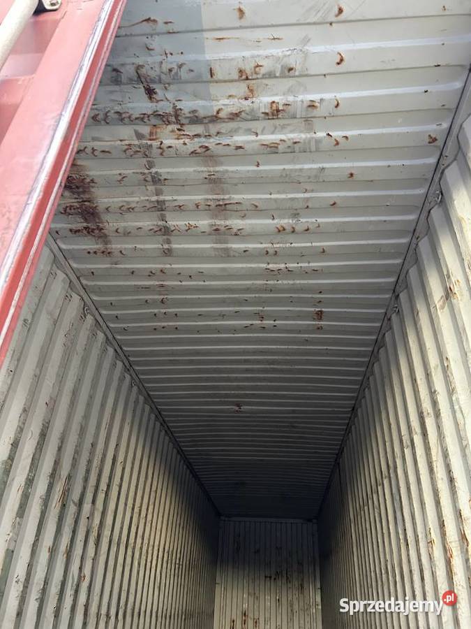 Kontener morski 40 HC 12m CW TSCONT Poznań