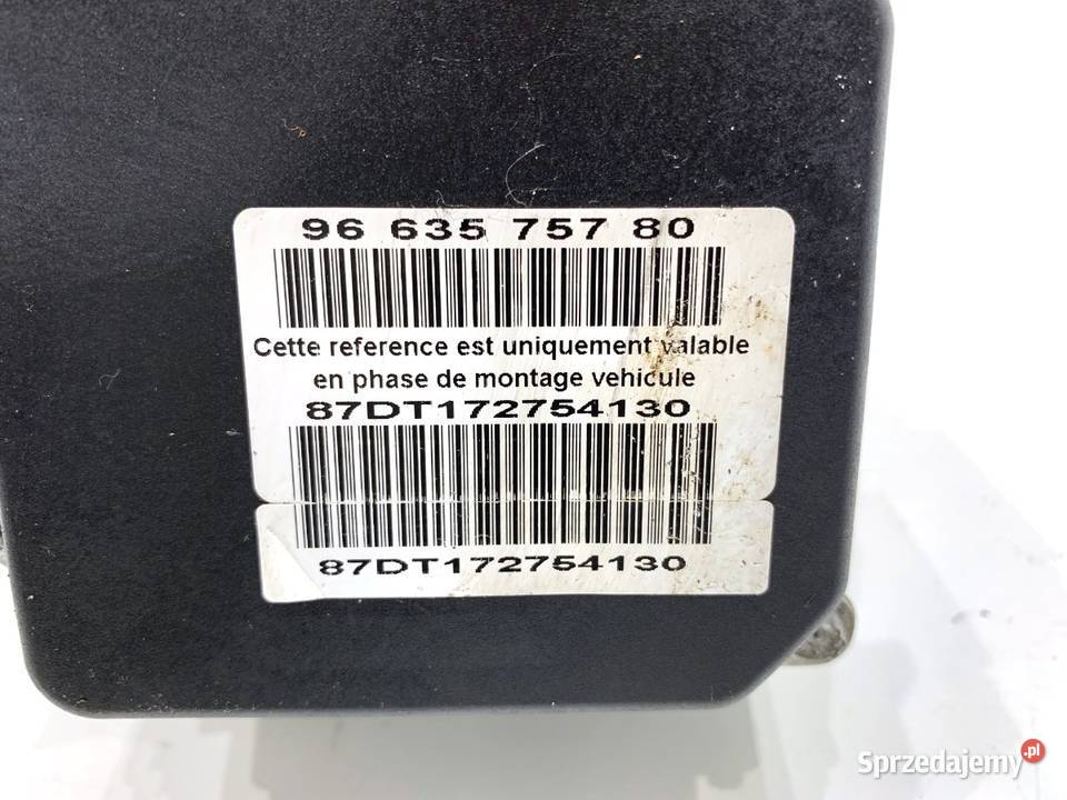 POMPA ABS PEUGEOT 308 I 9663575780 16 150 0716 osobowe sprzedam