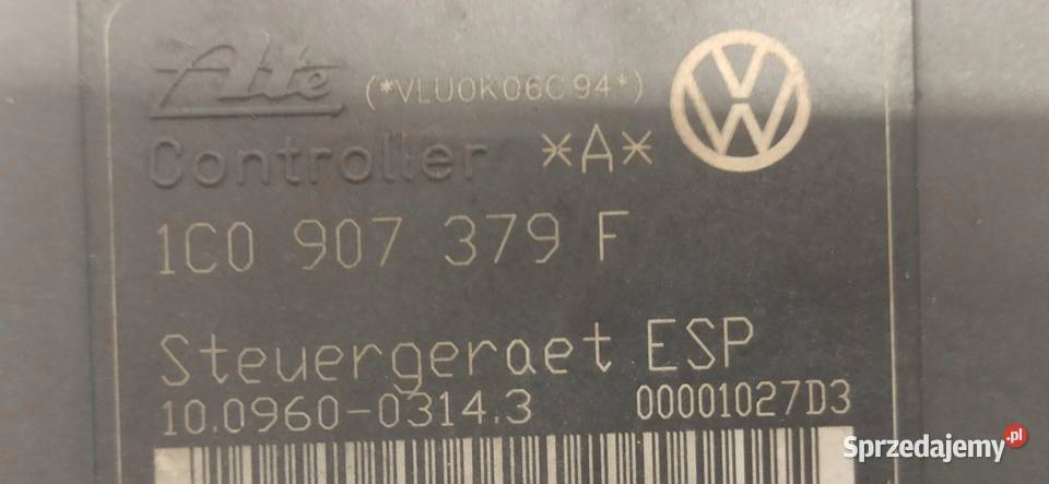 VW GOLF IV PASSAT POMPA HAMULCOWA ABS 1J0614517F sprzedam