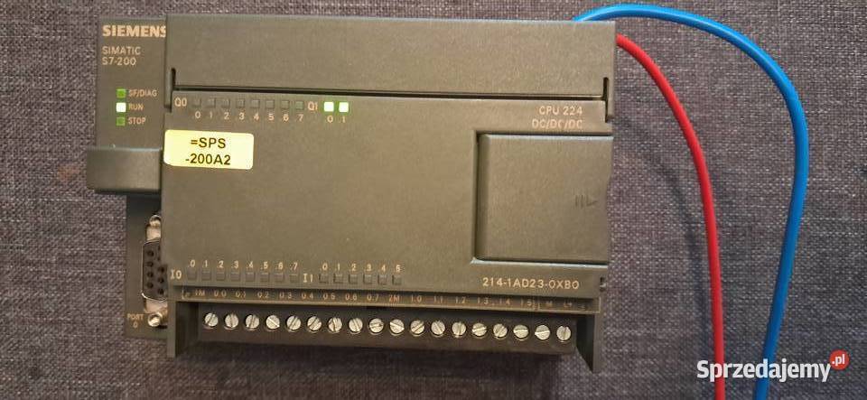 Siemens S7200 CPU 224 Elektronika warmińsko-mazurskie Szczytno