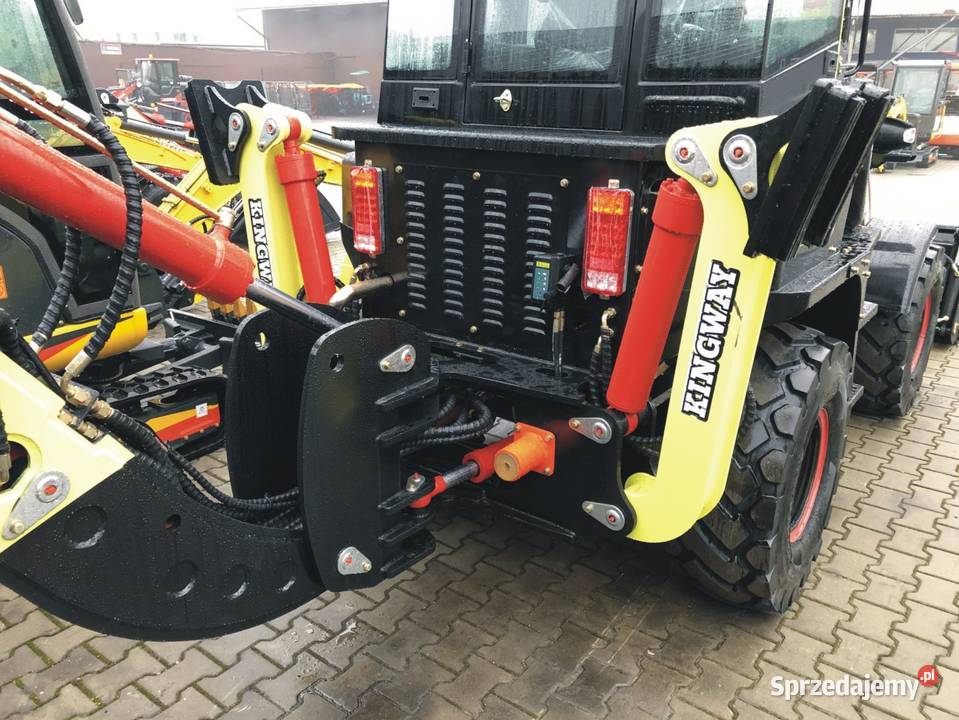 NOWA koparko ładowarka KINGWAY 5300 transport Koparko ładowarki Koparko ładowarki Częstochowa sprzedam