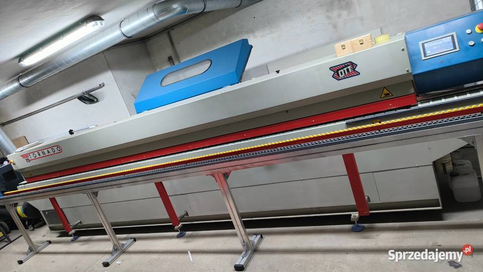 Okleiniarka OTT Tornado frez wstępny Produkcja łódzkie Tomaszów Mazowiecki