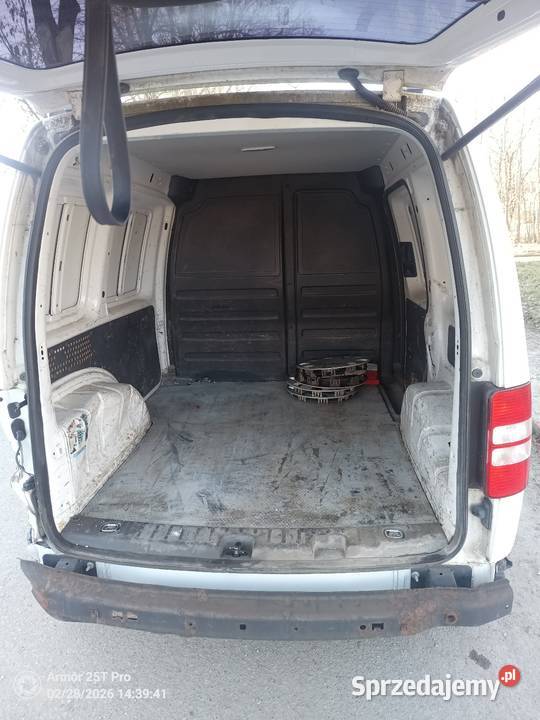 Vw Caddy manualna Furgony Biała sprzedam