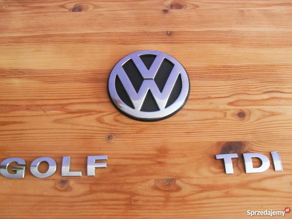 Emblemat Volkswagen Golf TDI Konin Sprzedajemy.pl