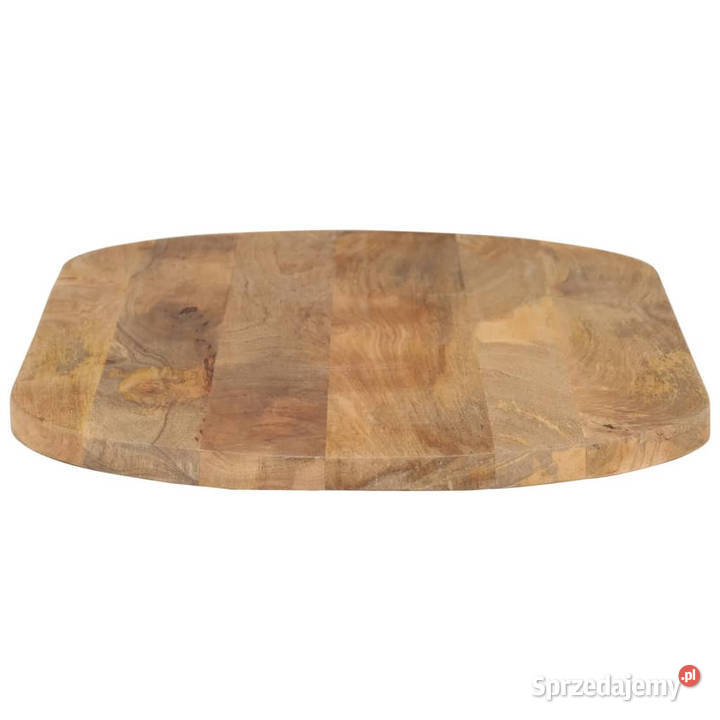 Blat stołu 140x60x38 owalny lite drewno mango Warszawa
