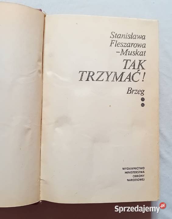 Stanisława FleszarowaMuskat Tak trzymać Tom 2 Antykwariat sprzedam