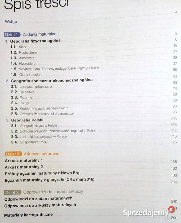 Teraz matura Geografia Zadania i arkusze miękka lubelskie Chełm