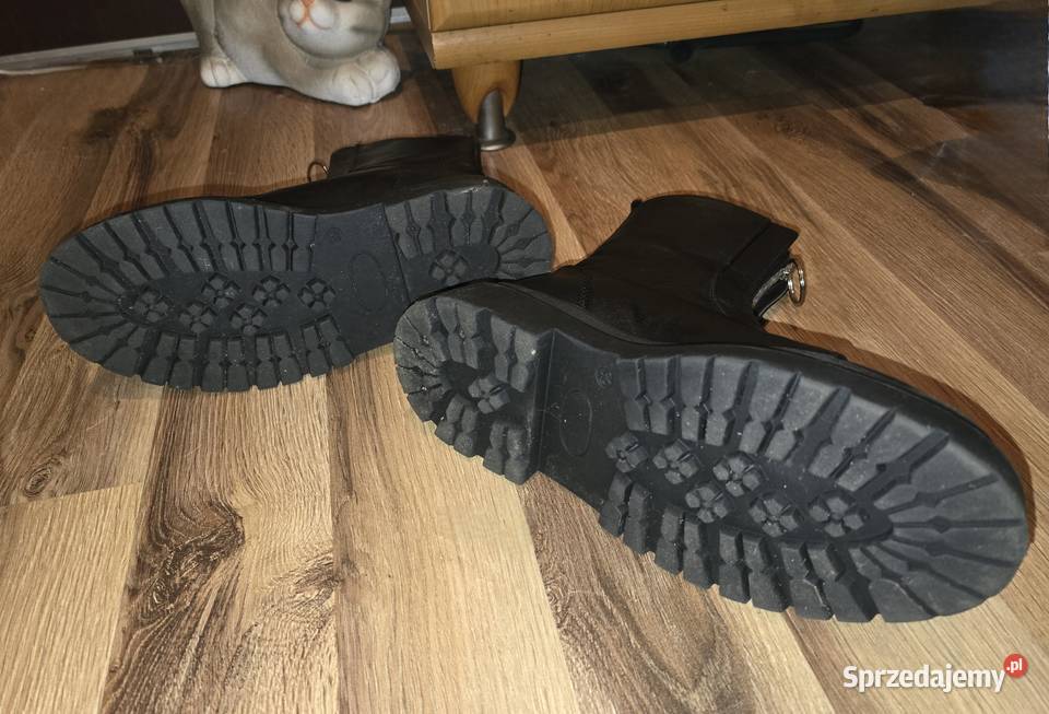 Czarne workery damskie 39 About you śląskie Sosnowiec